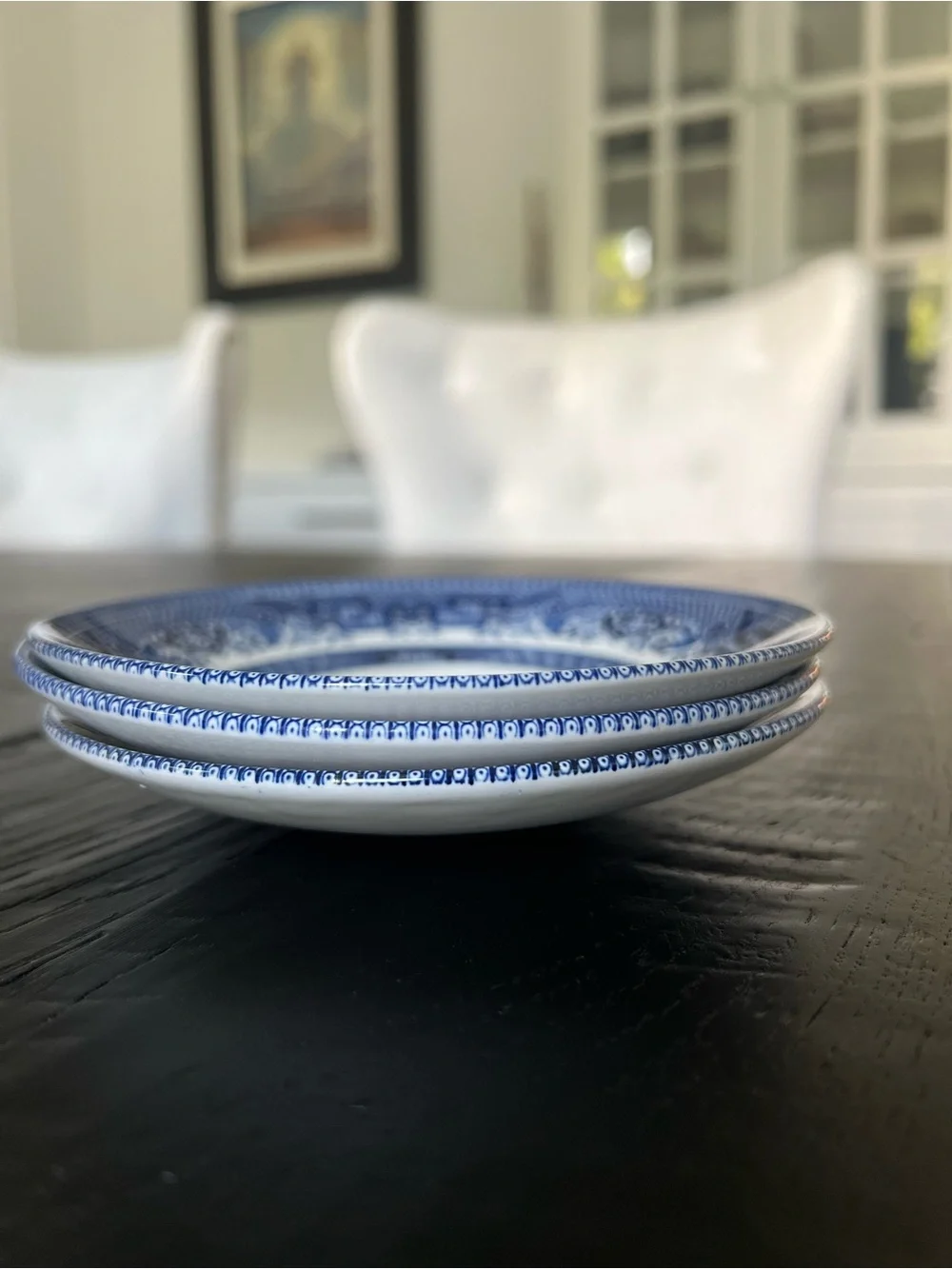 Churchill set blue
